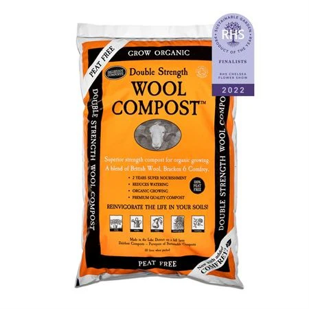 Dalefoot Peat Free Wool Compost - Double Strength