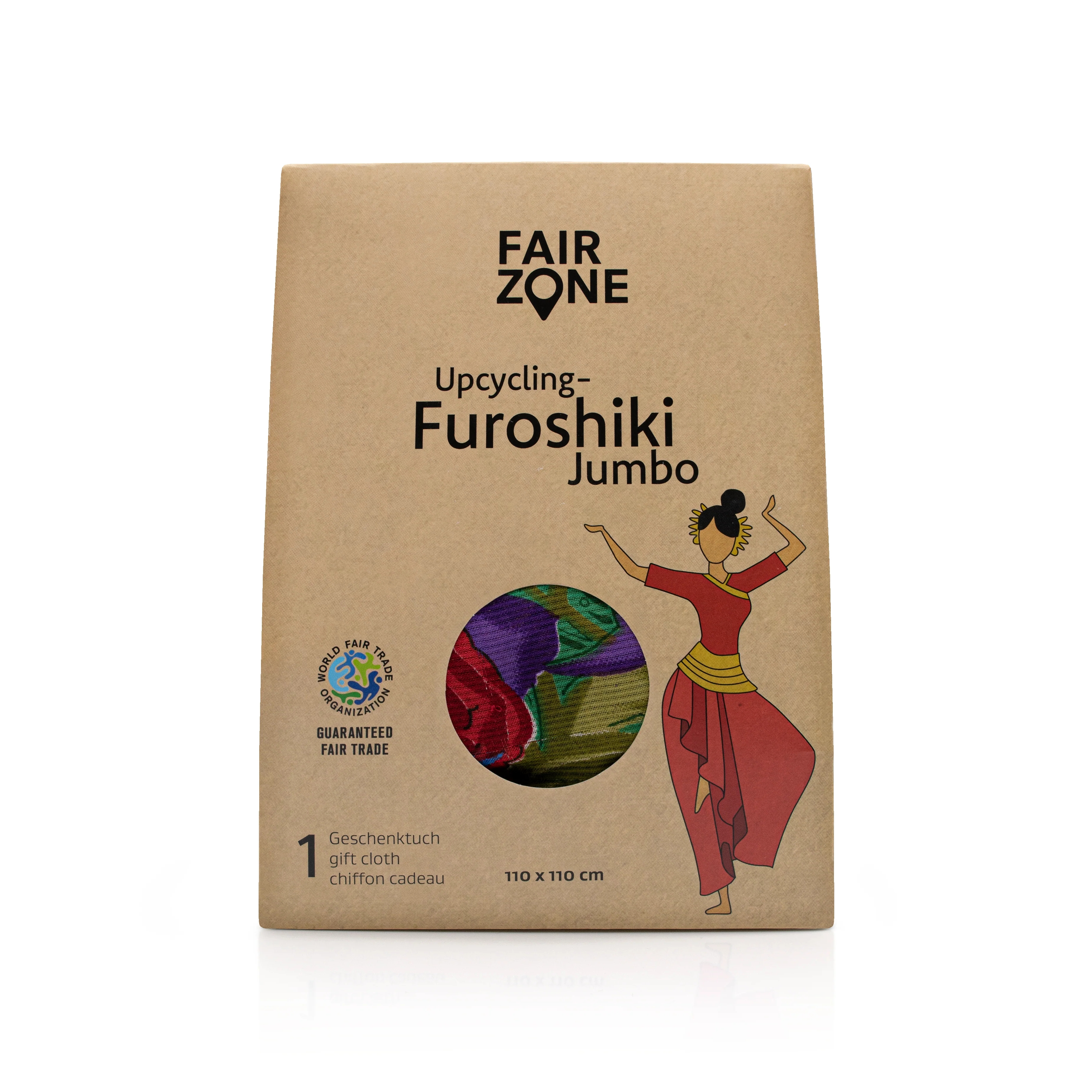 Fair Zone Recycled Sari Furoshiki - Image 3