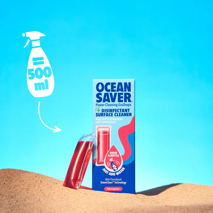 OceanSaver Disinfectant Cleaner EcoDrops 9ml - Image 3