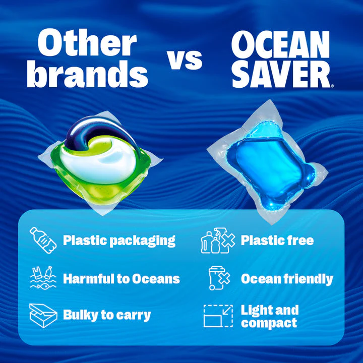OceanSaver Laundry EcoCaps 30 Washes - Image 3