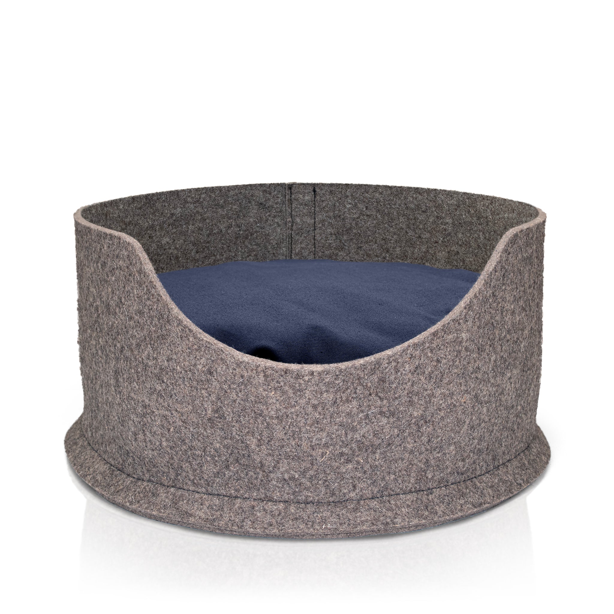 PetSnug Grey Wool Cat Bed - Image 9