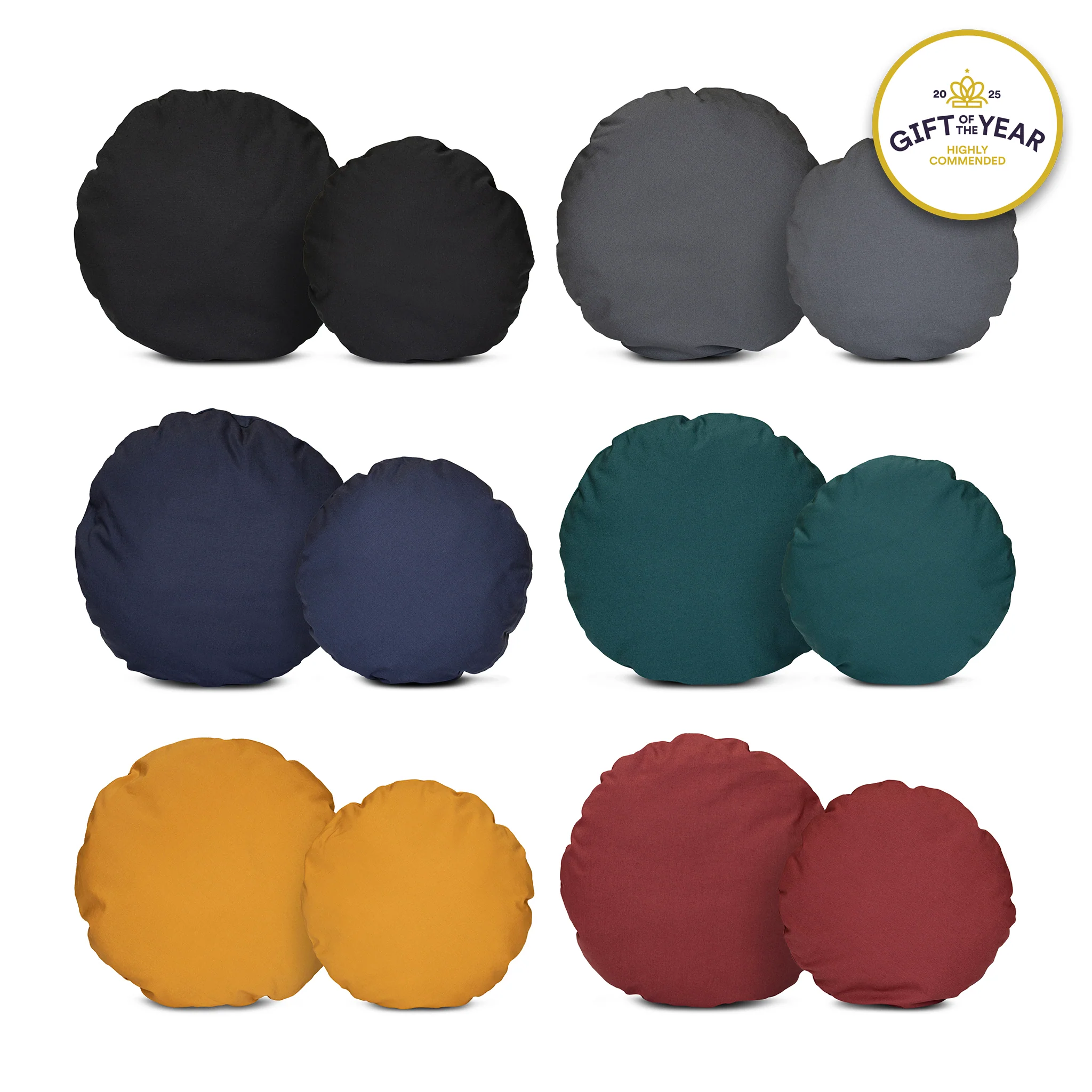 PetSnug Grey Round Wool Dog Bed - Image 14