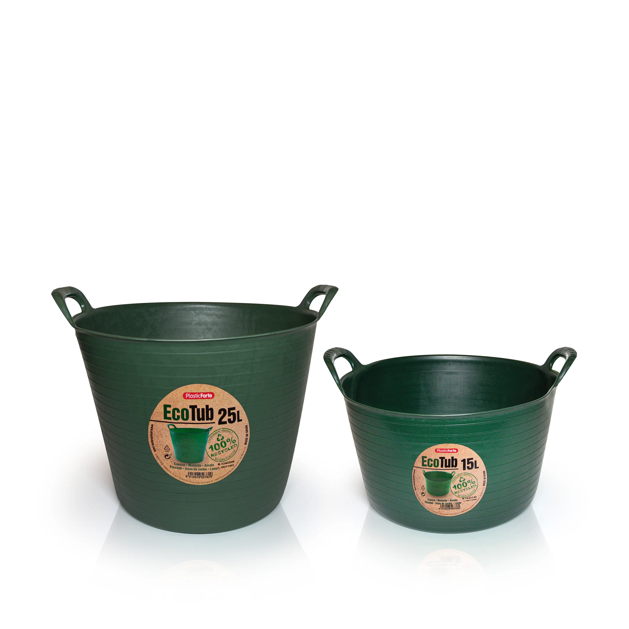 PlasticForte Recycled Plastic Eco Flexi Tub - Image 3
