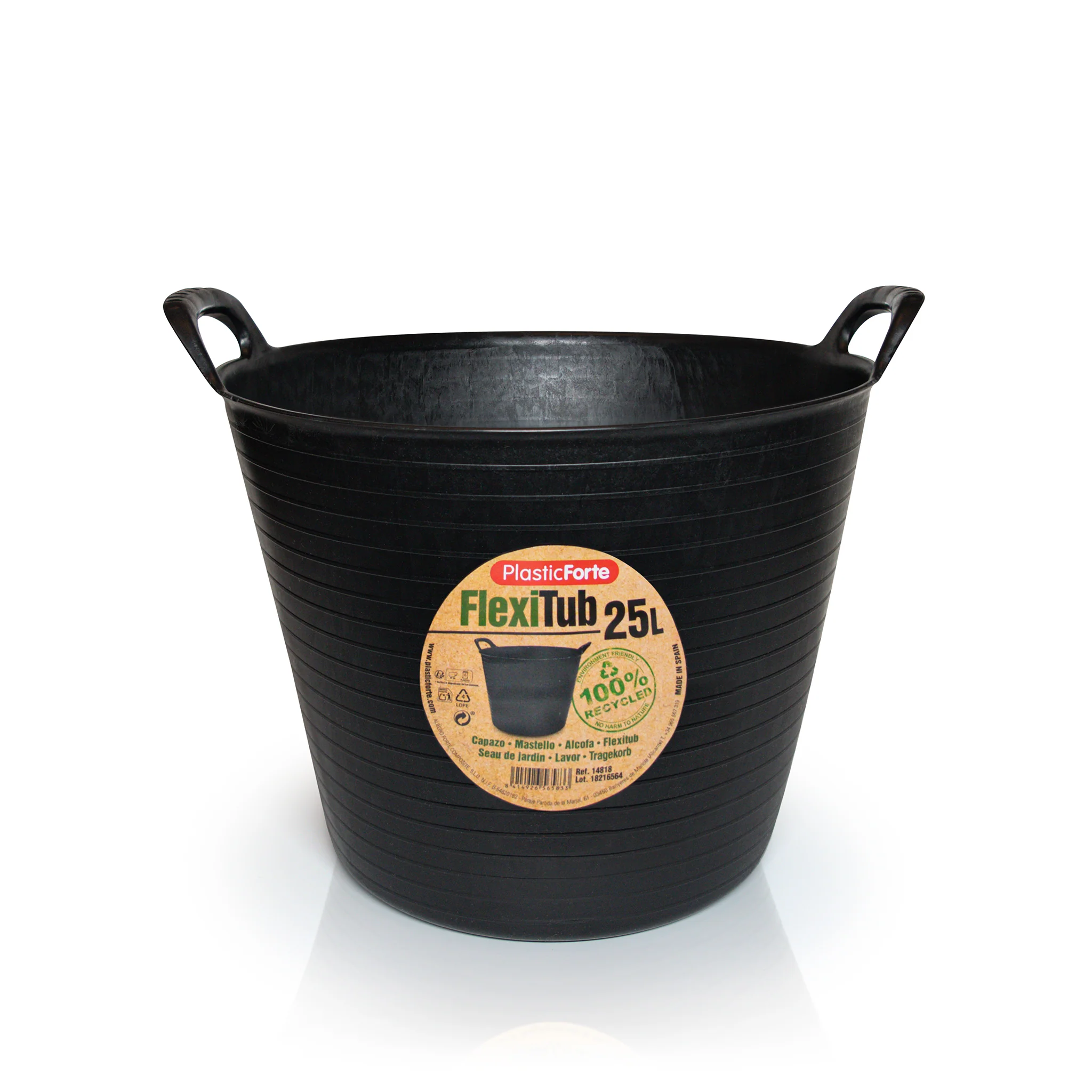PlasticForte Recycled Plastic Eco Flexi Tub - Image 4