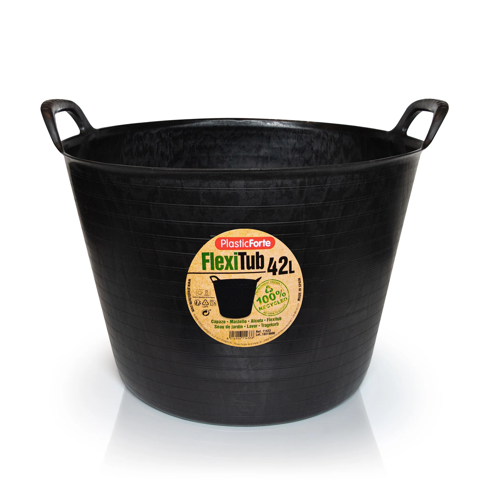 PlasticForte Recycled Plastic Eco Flexi Tub - Image 5