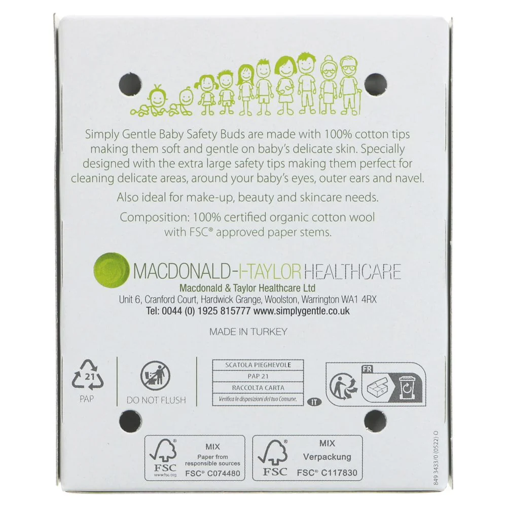 Simply Gentle Cotton Buds - Image 2