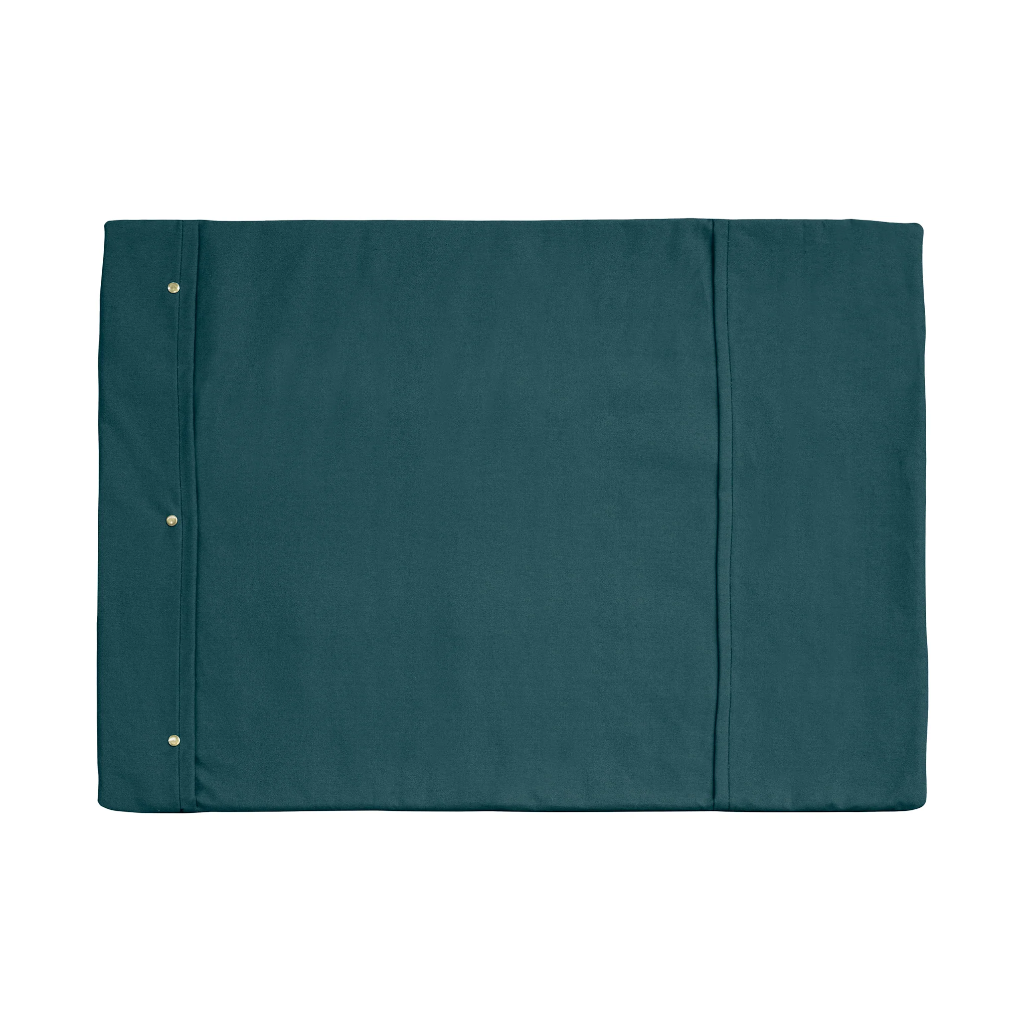 Organic fabric and wool Roll-up Travel Dog Bed - Image 9